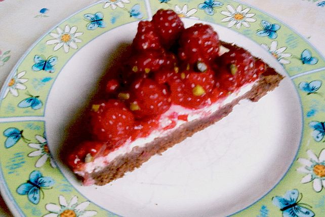 Feiner Schokoladenkuchen mit Himbeeren von Kati1989| Chefkoch