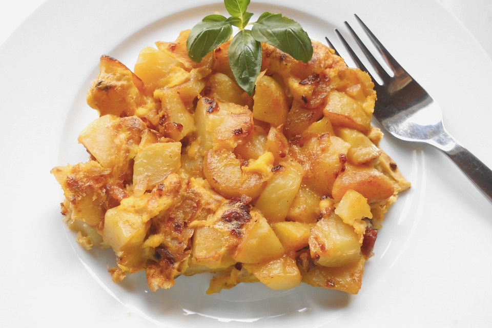Bratkartoffeln mit Ei Bratkartoffeln mit Ei