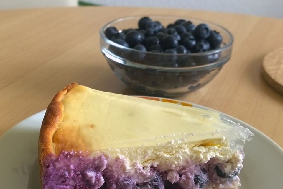 Heidelbeer-Schmandkuchen vom Blech