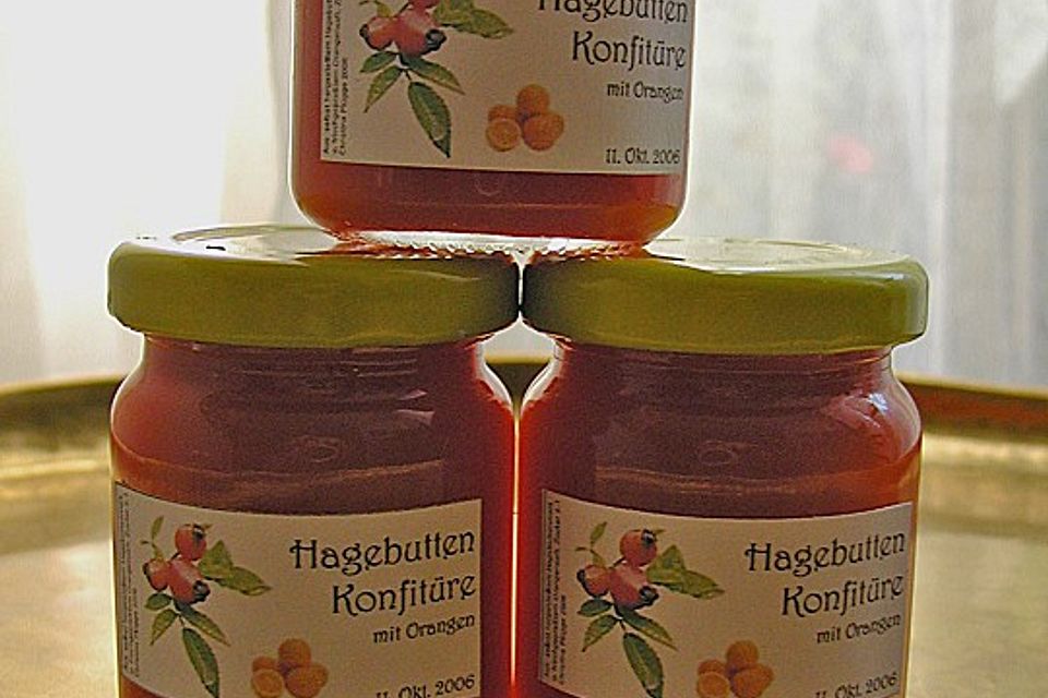 Hagebutten - Orangen - Konfitüre