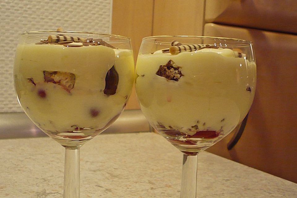 Schwarzwälderkirschpudding