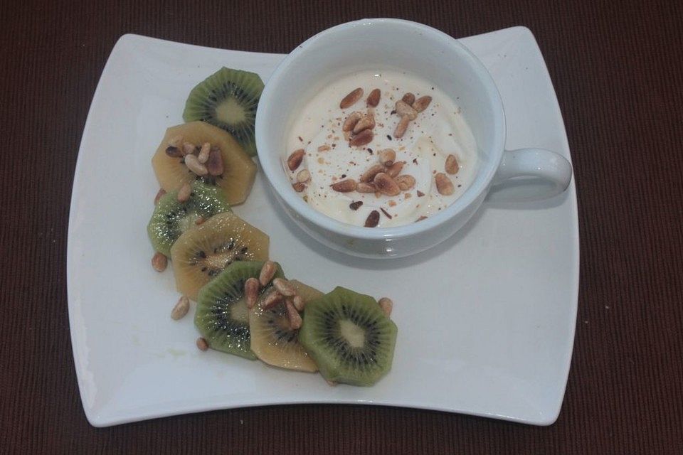 Kiwi in Honig - Joghurt