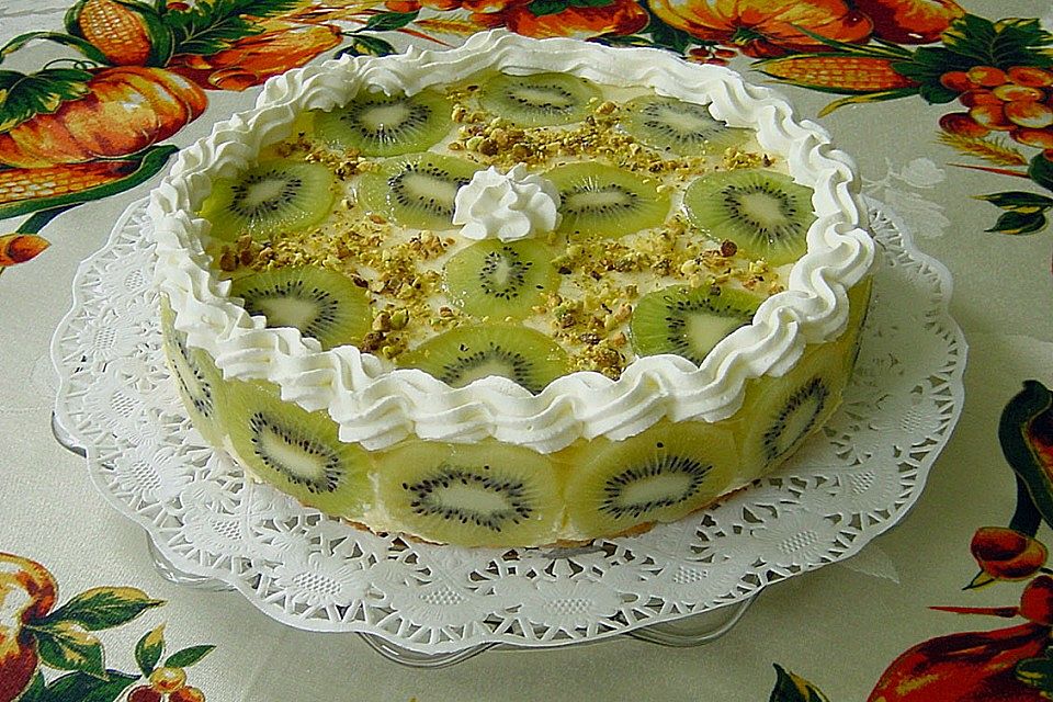 Kiwi - Eierlikör - Torte