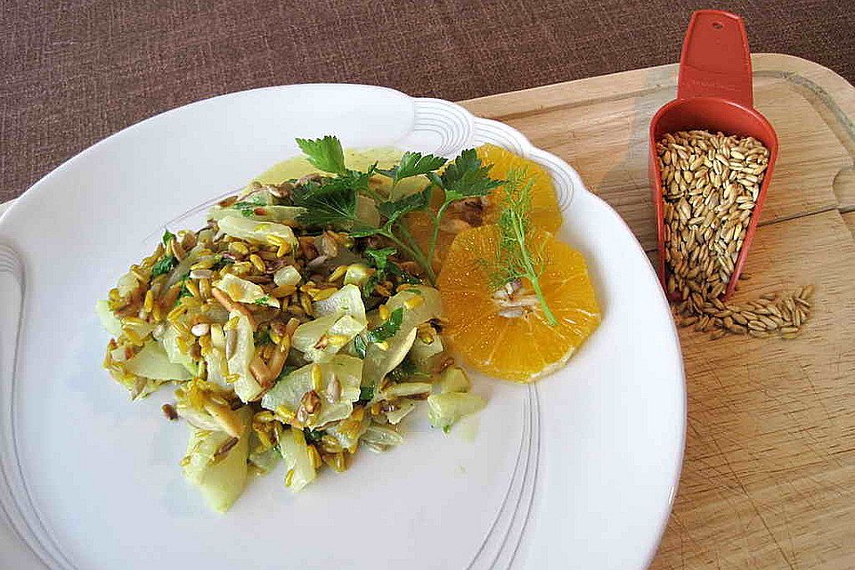 Fenchel mit Curryhafer