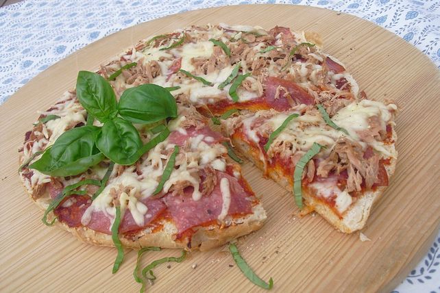 Fladenbrot - Pizza von _thoschi_| Chefkoch