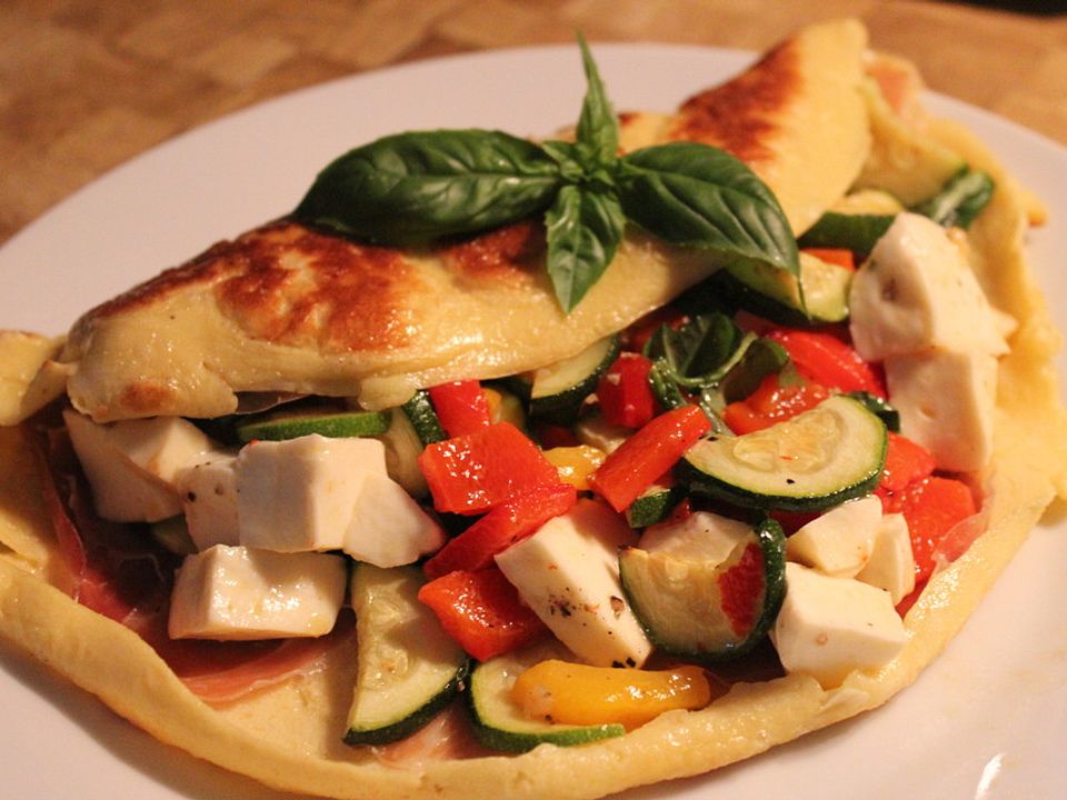 Pfannkuchen mit Antipasti Füllung von Flar| Chefkoch