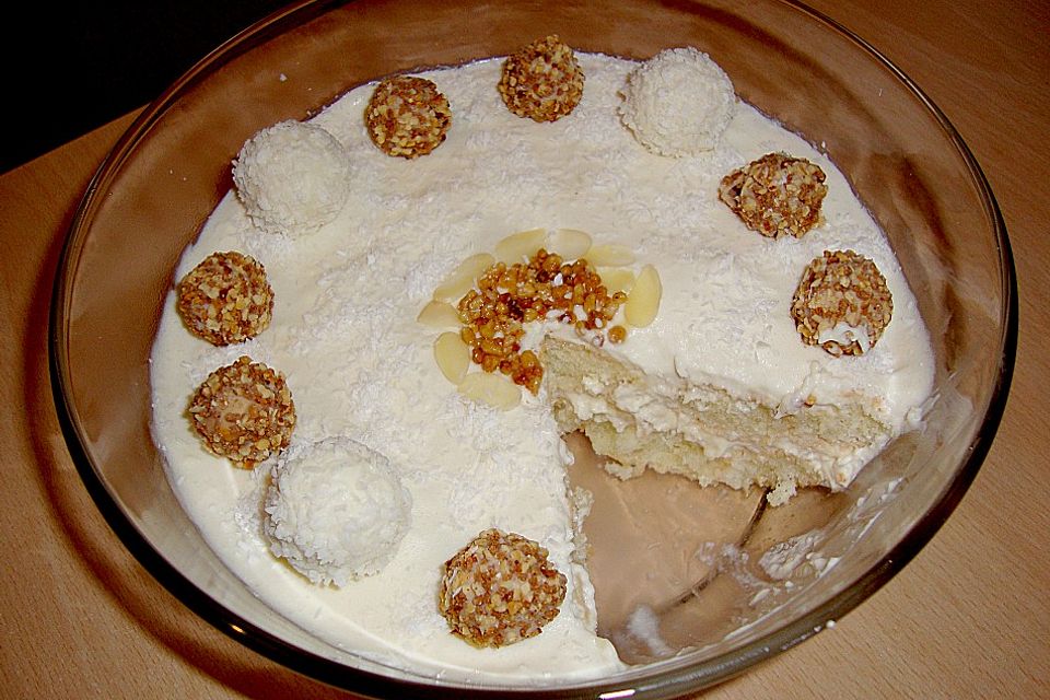 Kokoskonfekt- bzw. Raffaellotiramisu