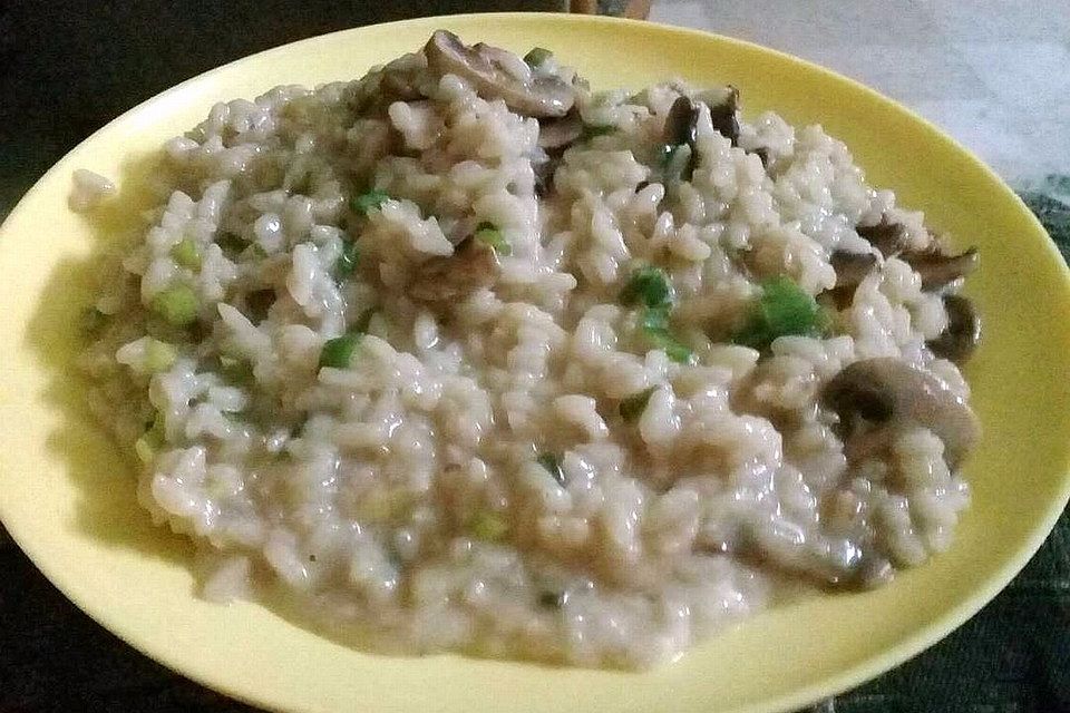 Pilzrisotto