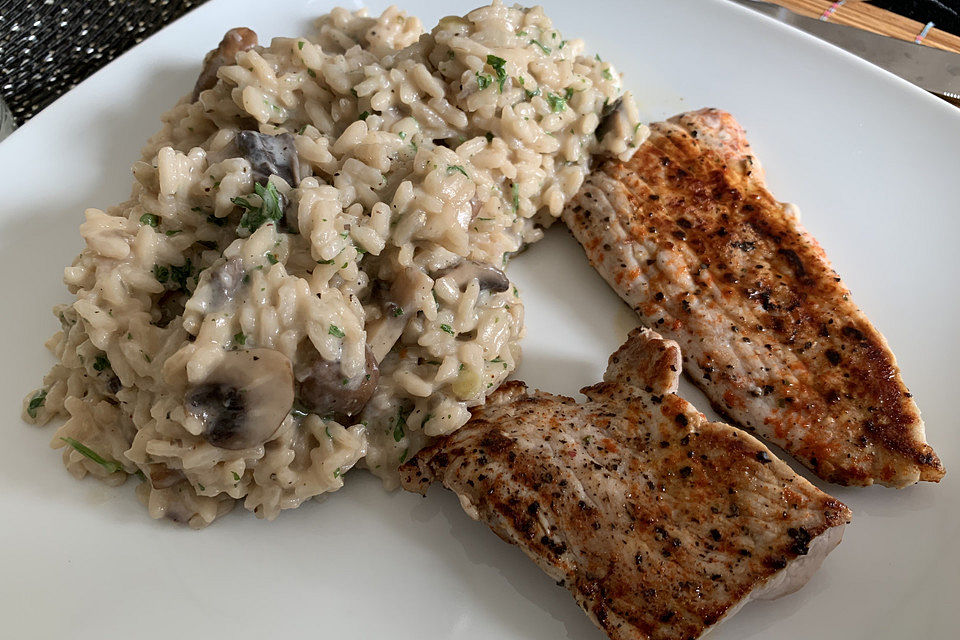 Pilzrisotto