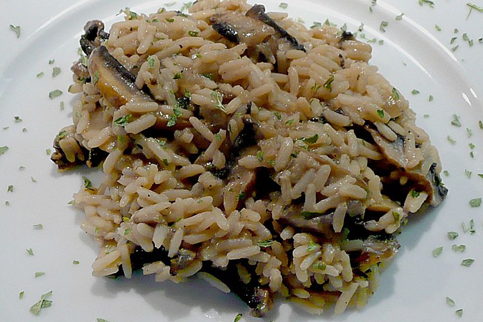 Pilzrisotto