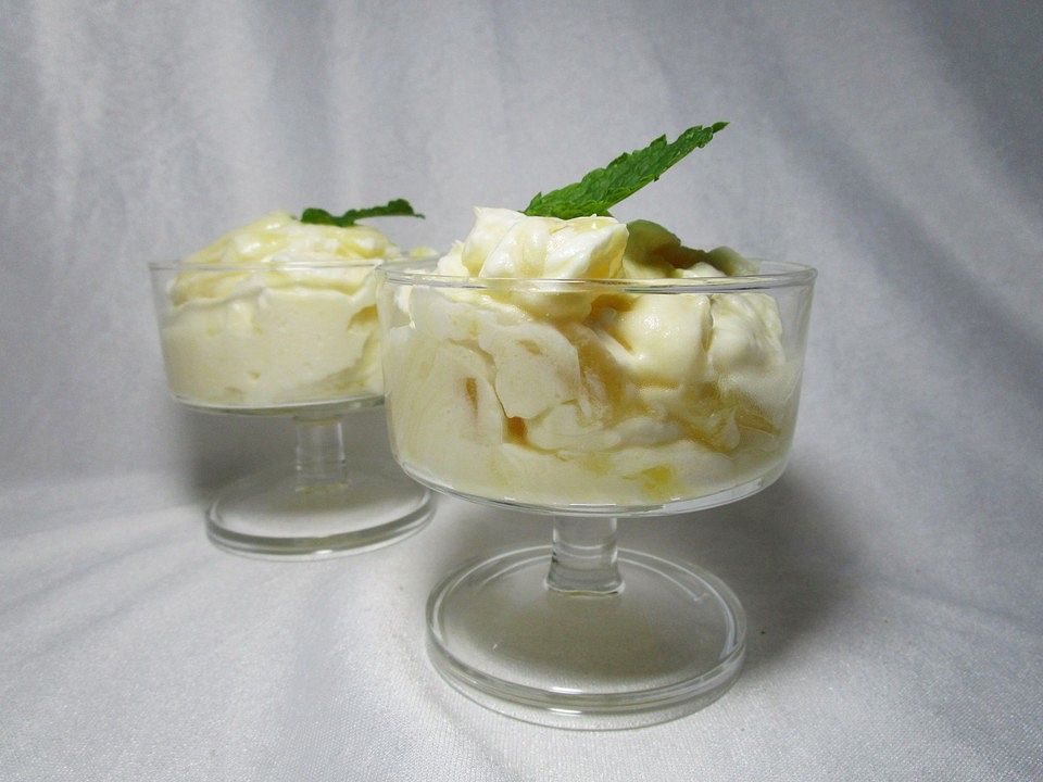 Ananascreme Mit Lavendelsahne - Rezepte Suchen