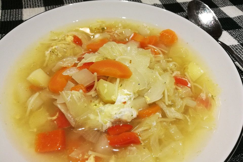 Leckere Gemüsesuppe nach Art von Opa Alois