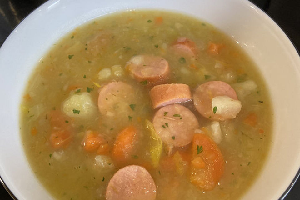 Leckere Gemüsesuppe nach Art von Opa Alois