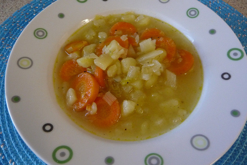 Leckere Gemüsesuppe nach Art von Opa Alois