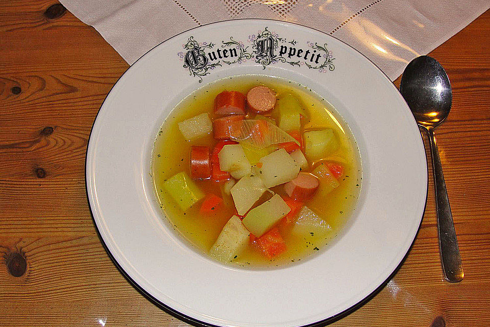 Leckere Gemüsesuppe nach Art von Opa Alois