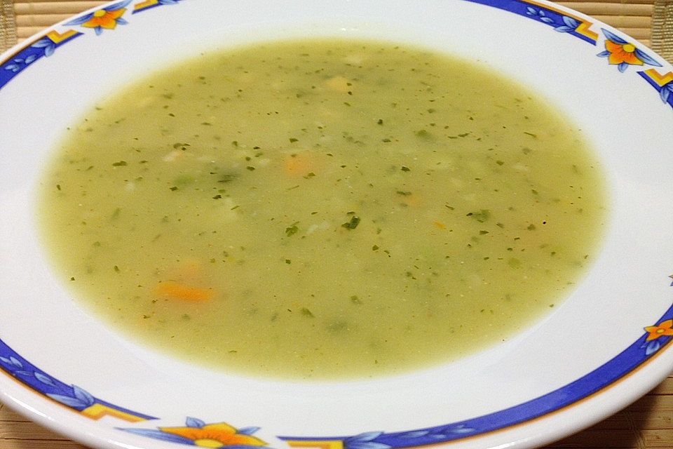 Leckere Gemüsesuppe nach Art von Opa Alois