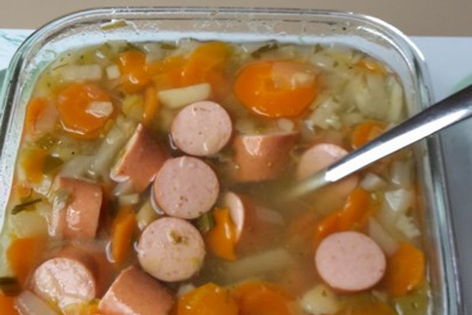 Leckere Gemüsesuppe nach Art von Opa Alois