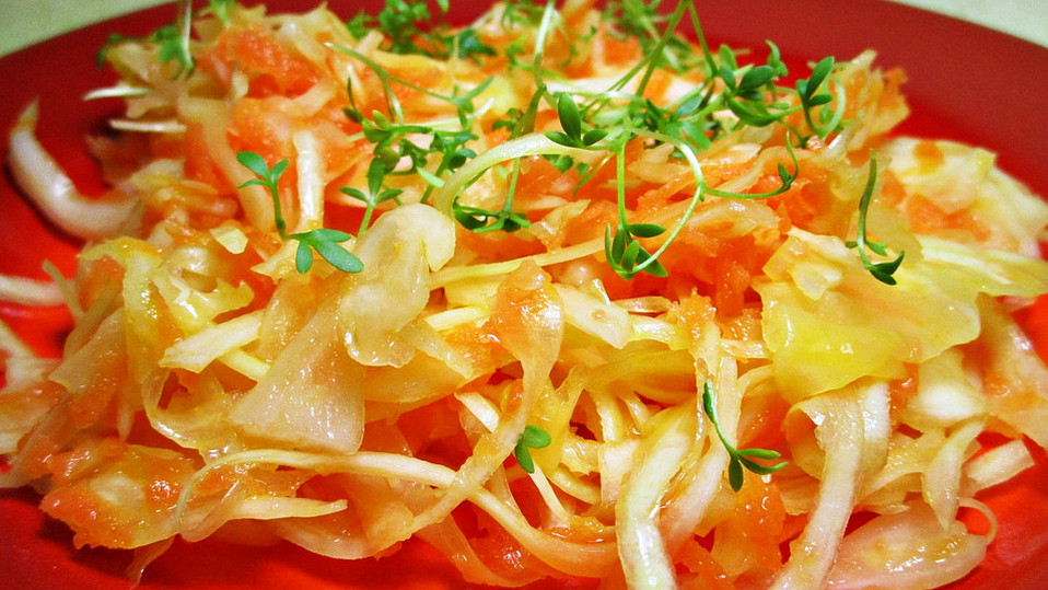 Krautsalat mit Karotten von Herta