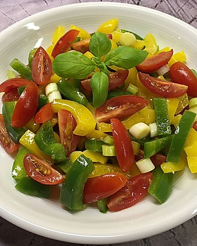 Tomaten - Paprika - Salat