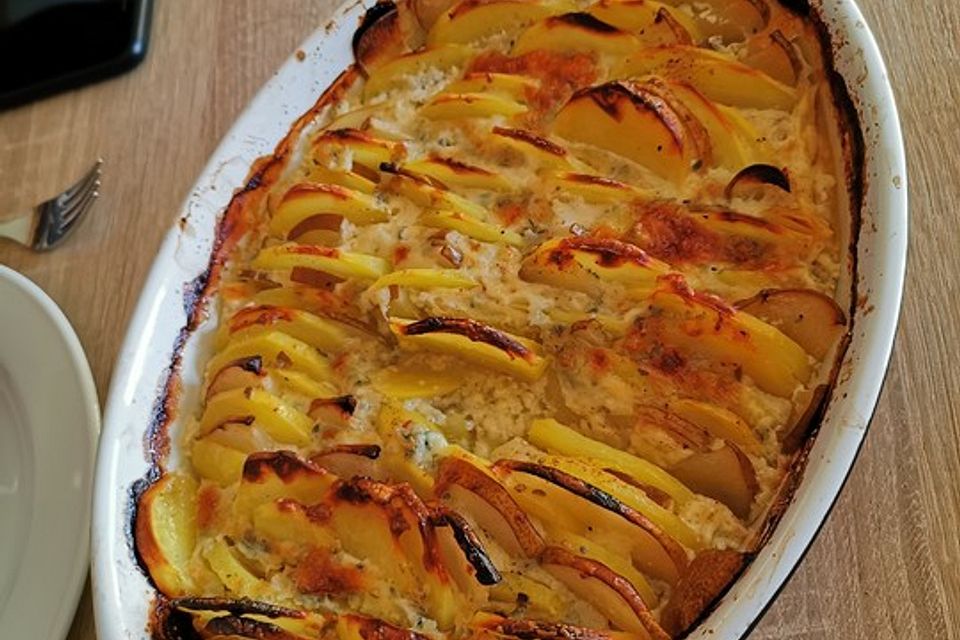 Kartoffel - Birnen - Gratin