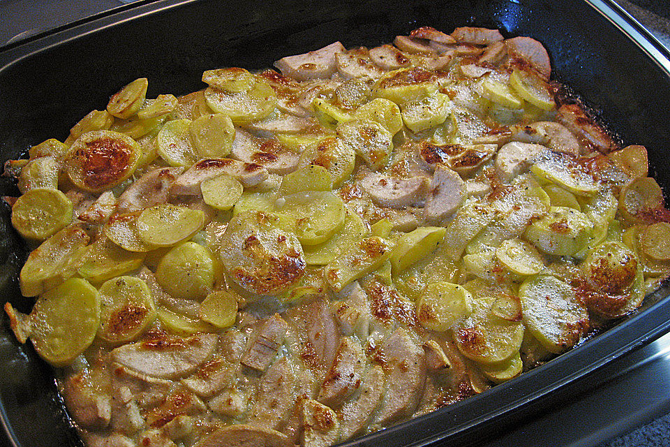 Kartoffel - Birnen - Gratin