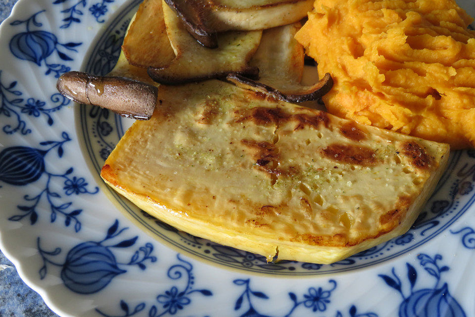 Illes schnelles unpaniertes Steckrübenschnitzel