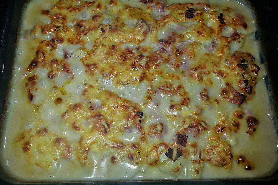 Spargel - Kartoffel - Gratin