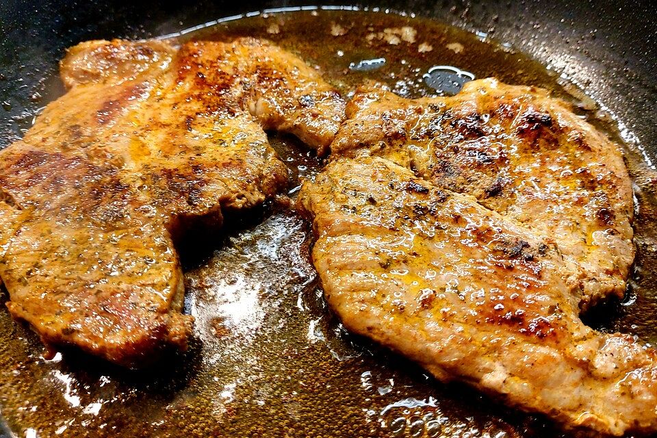 Marinierte Nackensteaks spezial Marinierte Nackensteaks spezial