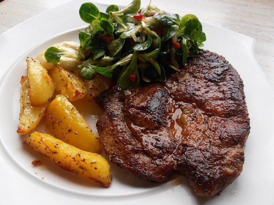 Marinierte Nackensteaks spezial| Chefkoch
