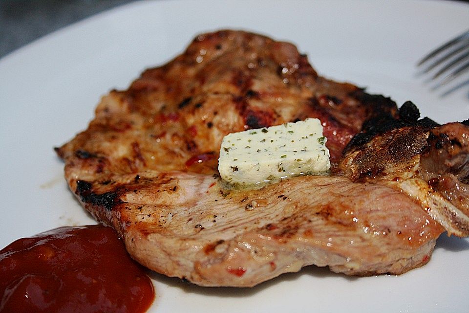 Marinierte Nackensteaks spezial Marinierte Nackensteaks spezial