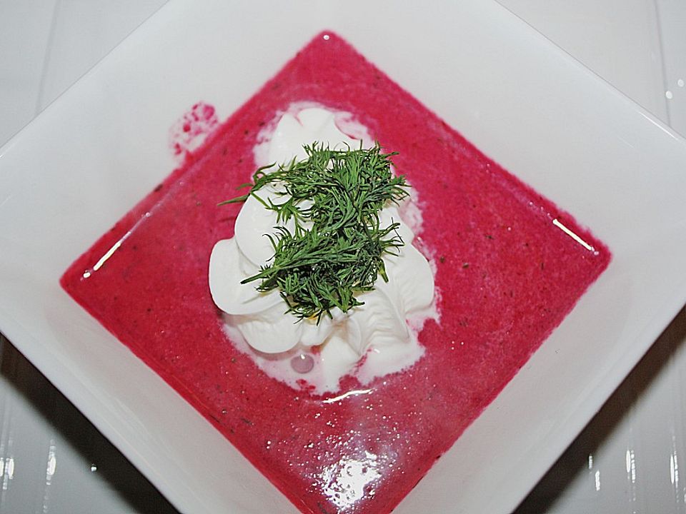 Rote Bete - Suppe Von Rigidiria| Chefkoch