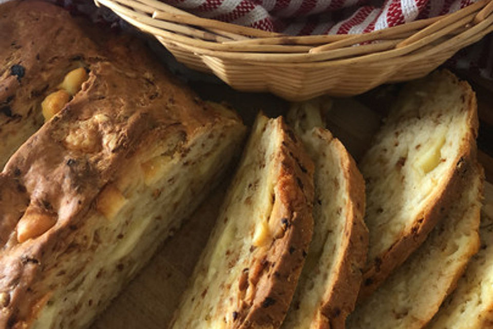 Käse - Zwiebel - Brot