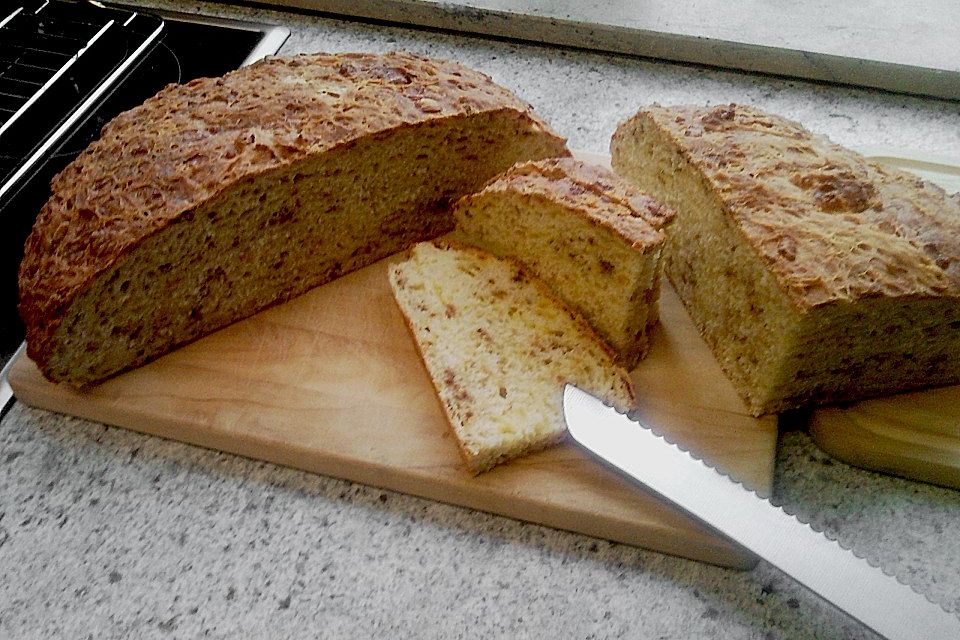 Käse - Zwiebel - Brot