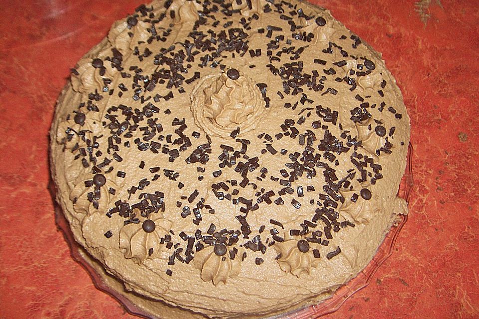 Schokoladen - Sahne - Torte