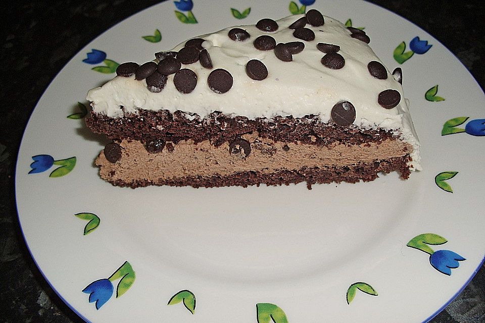 Schokoladen - Sahne - Torte