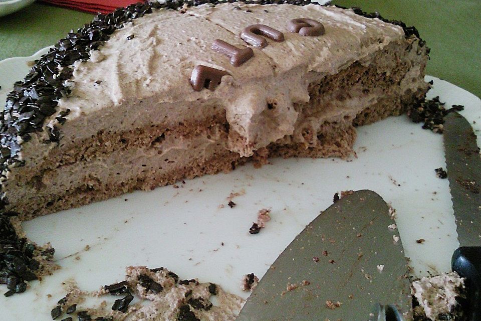 Schokoladen - Sahne - Torte