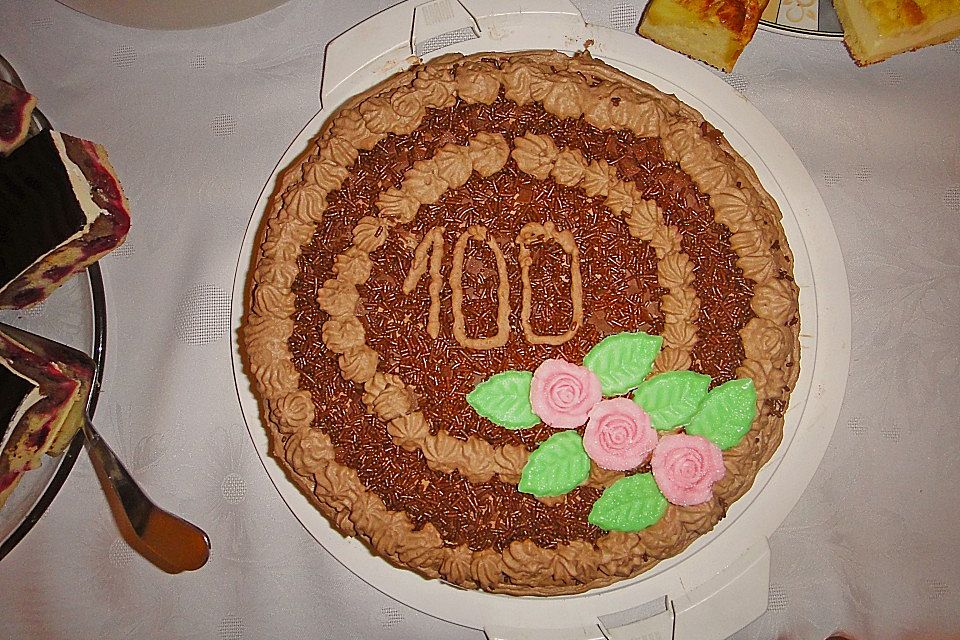 Schokoladen - Sahne - Torte