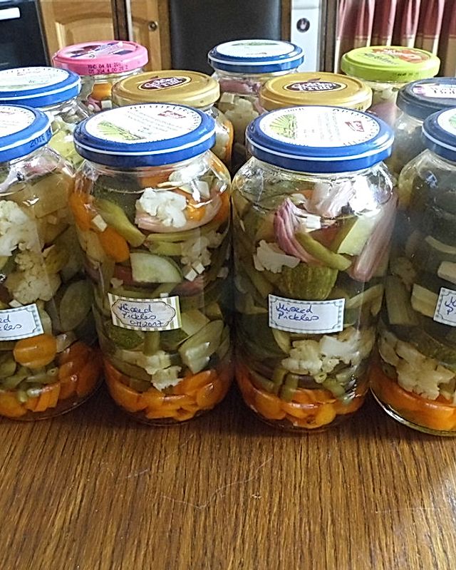 Mixed Pickles nach 'Uromas Art'