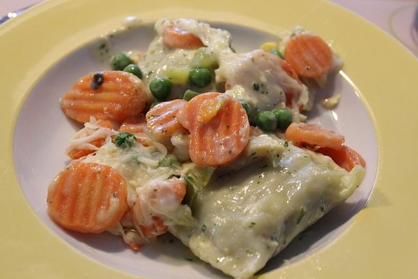 Überbackene Maultaschen mit Gemüse von RiBi1972 | Chefkoch