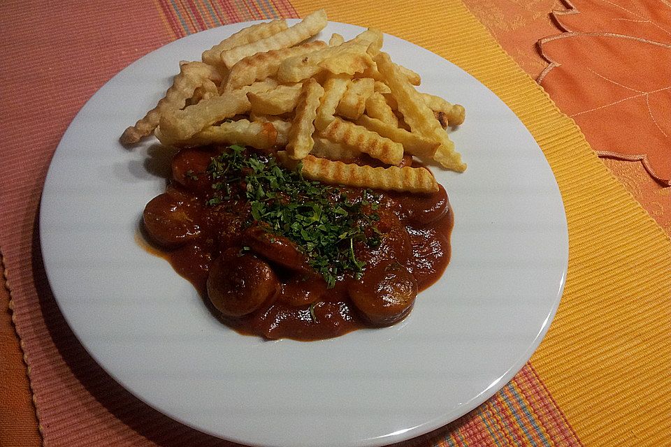 Currywurstpfanne