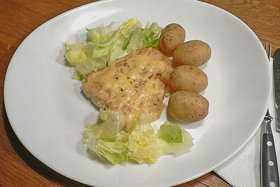 Estragon - Fischfilet mit Käsekruste