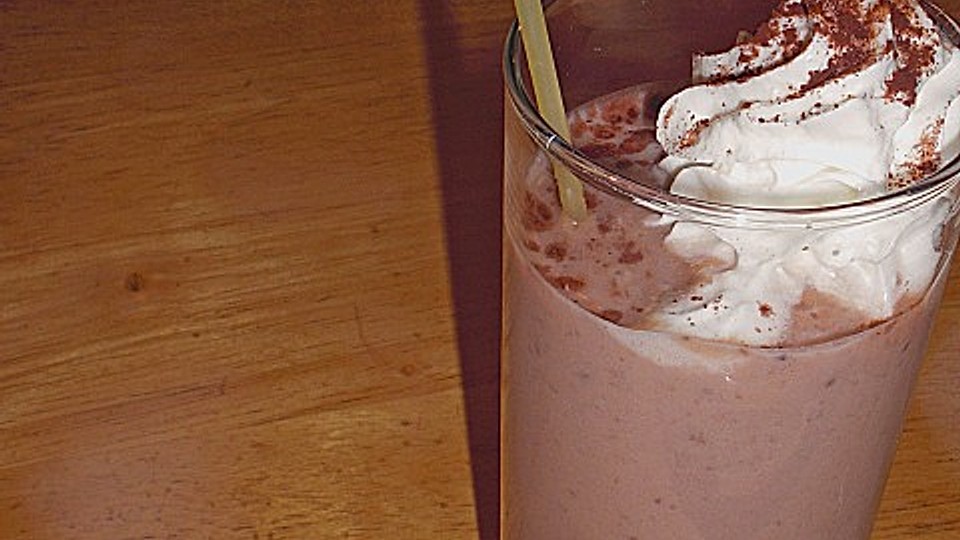 Schoko Bananen Mousse Milkshake Fur Naschkatzen Von Sufganiah Chefkoch 