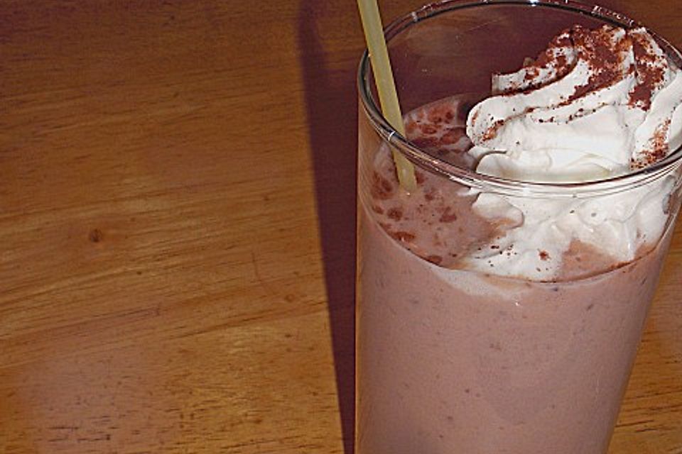 Schoko - Bananen - Mousse - Milkshake für Naschkatzen