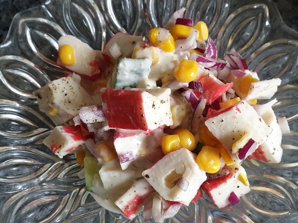 Surimi Salat von inna0001 Chefkoch