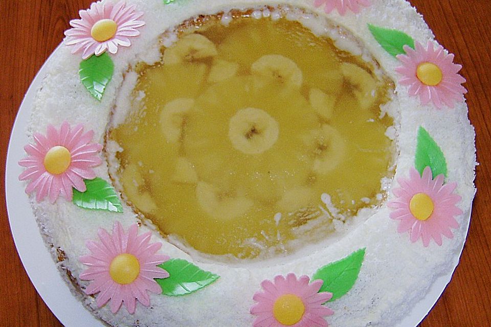 Angys Ananas - Kokos - Torte