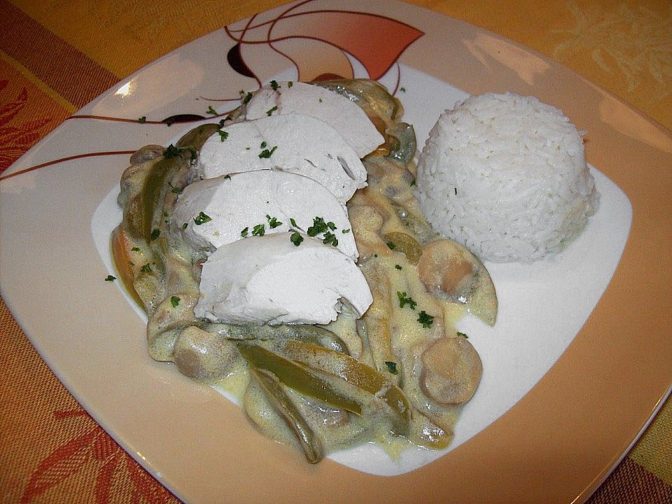 Feines Hühnerfrikassee von chiara| Chefkoch