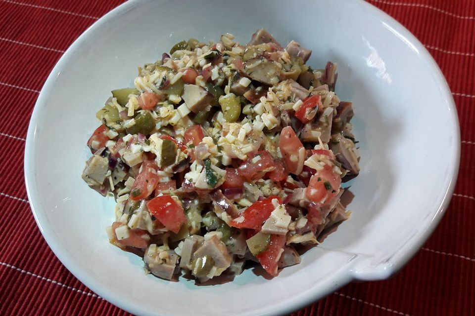 Bratwurstsalat Hellas