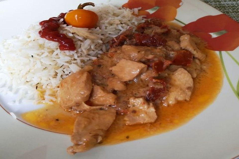 Hühnerfilet mit getrockneten Tomaten