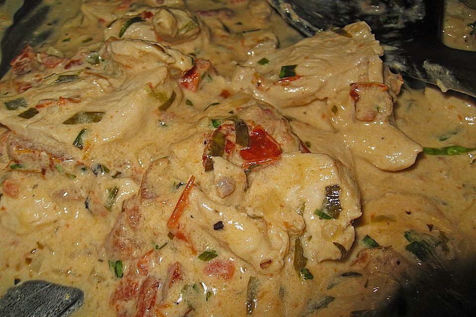 Hühnerfilet mit getrockneten Tomaten