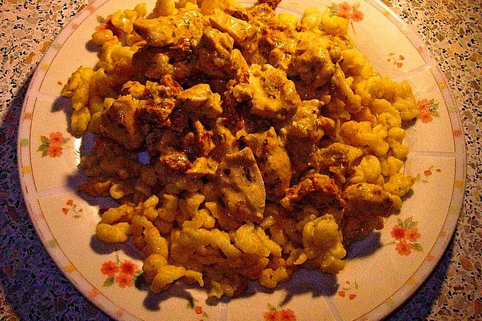 Hühnerfilet mit getrockneten Tomaten